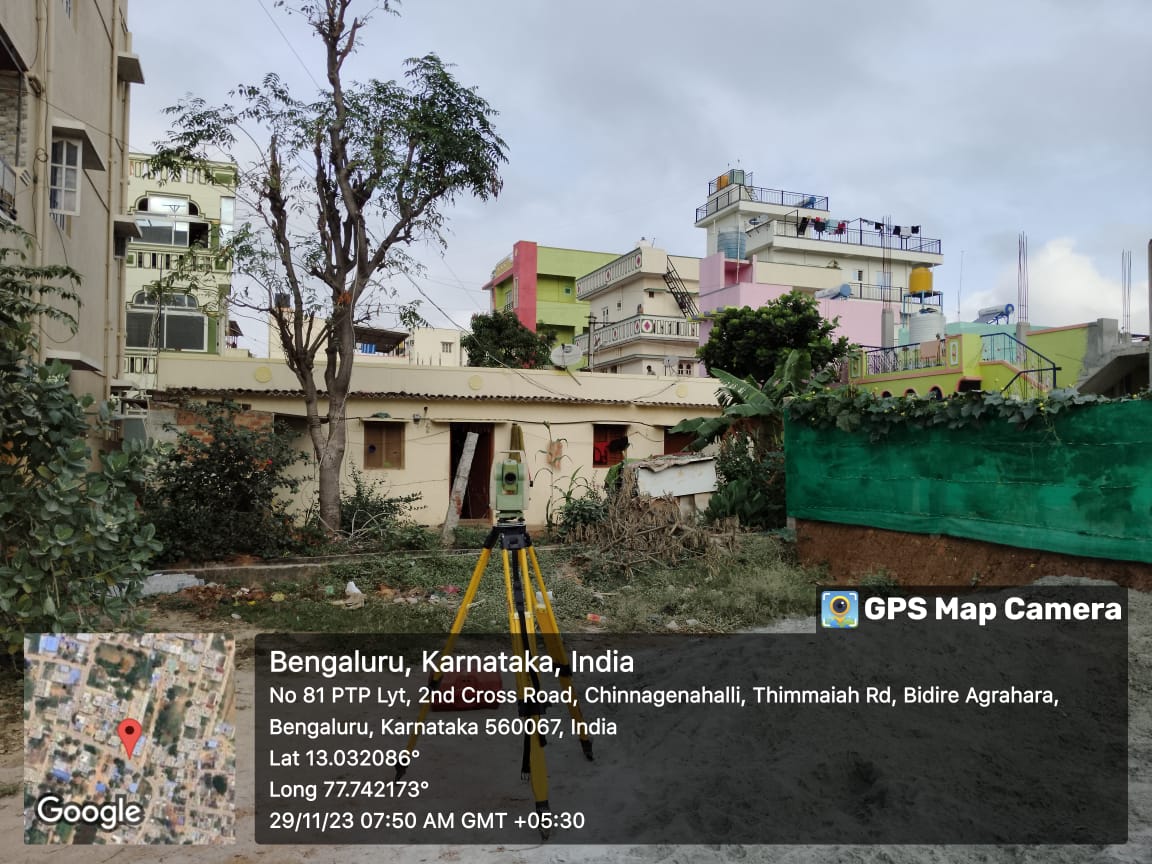 BOUNDARY PICKUP SURVEYORS IN CHINNAGENAHALLI, BIDIRE AGRAHARA, BANGALORE