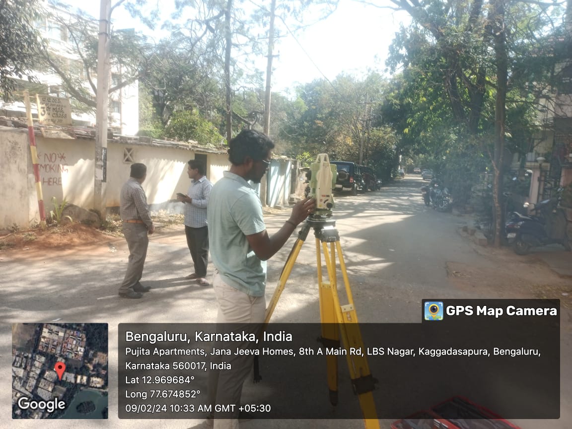 BOUNDARY PICKUP SURVEYORS IN LBS NAGAR, KAGGADASPURA, BANGALORE