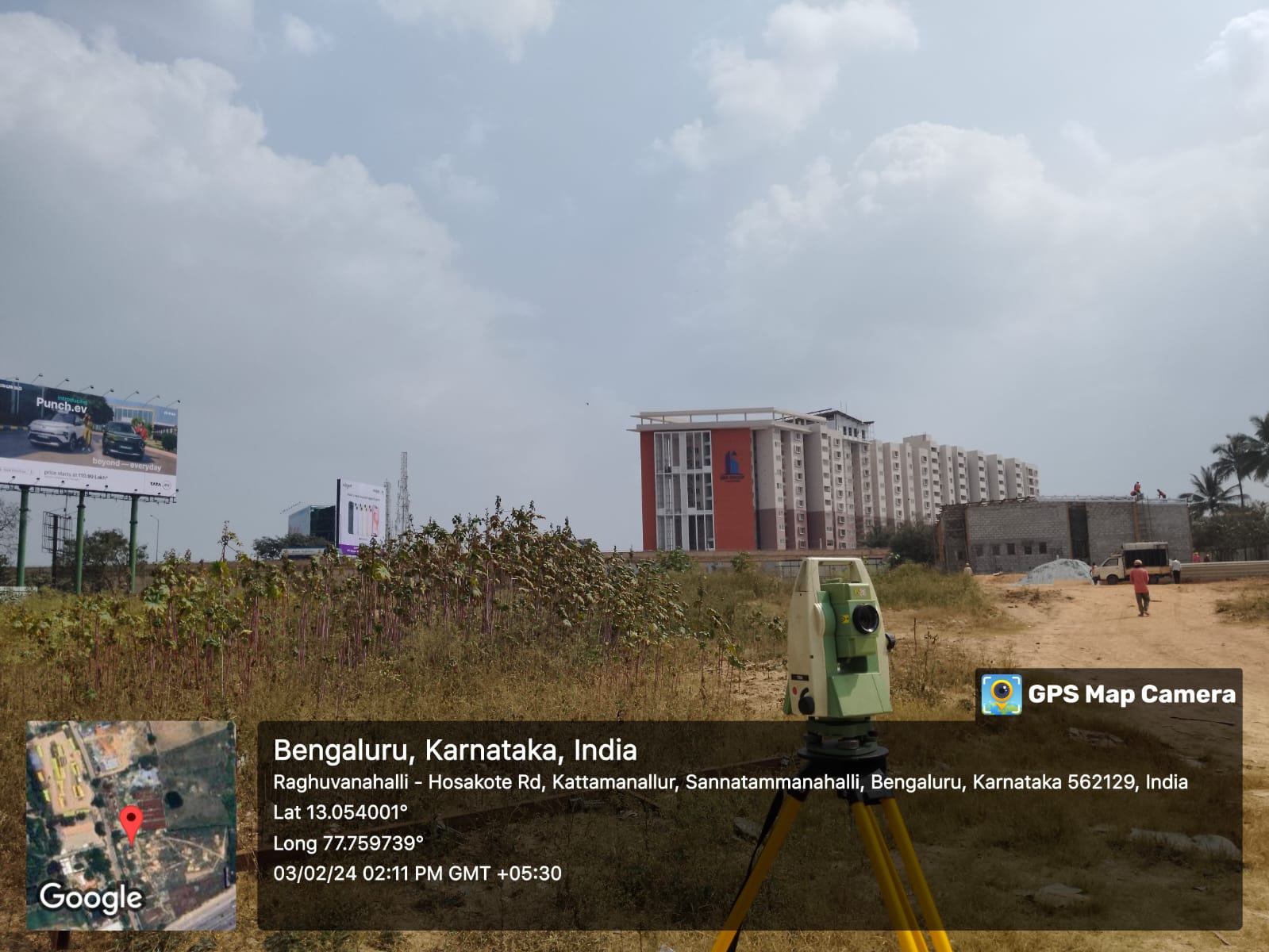 BOUNDARY PICKUP SURVEYORS IN SANNATAMMANAHALLI, BANGALORE