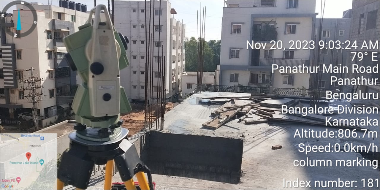 COLUMN MARKING SURVEYORS IN PANATHUR, BANGALORE