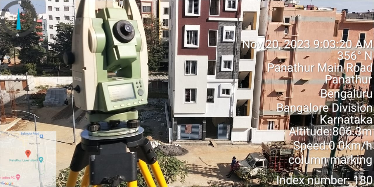 COLUMN MARKING SURVEYORS IN PANATHUR, BANGALORE