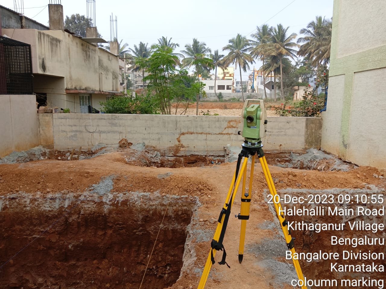 COLUMN MARKING SURVEYORS IN HALLEHALLI