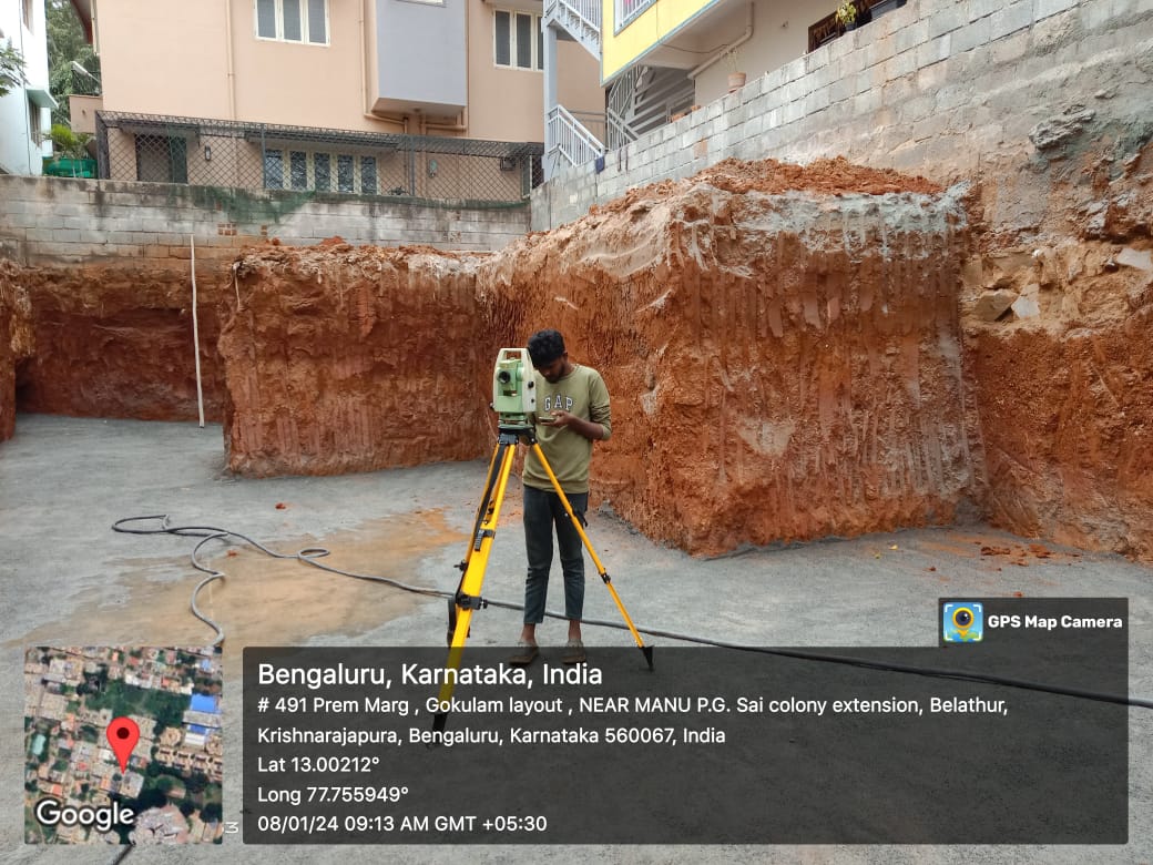 COLUMN MARKING SURVEYORS IN KR PURAM