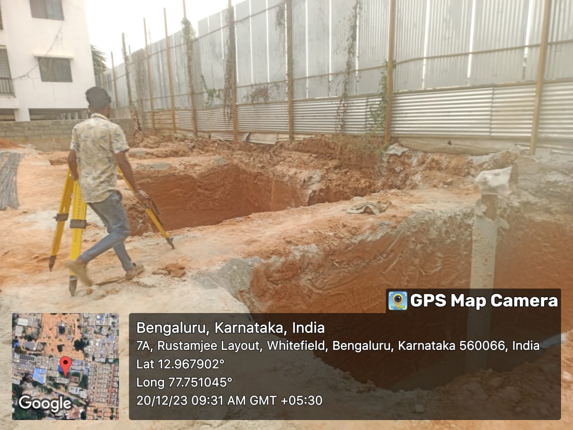 COLUMN MARKING SURVEYS IN WHITEFIELD