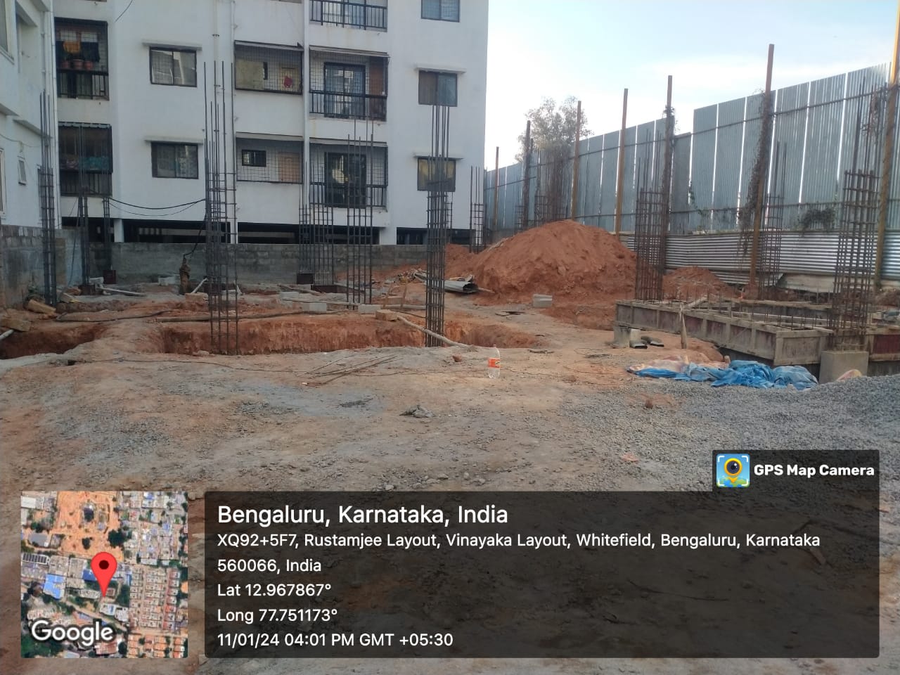 COLUMN MARKING SURVEYORS IN RUSTAMJEE LAYOUT, WHITEFIELD