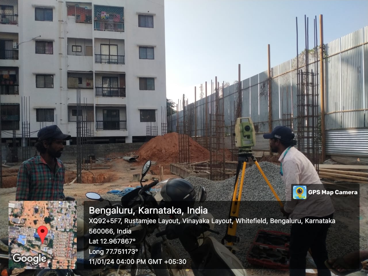 COLUMN MARKING SURVEYORS IN RUSTAMJEE LAYOUT, WHITEFIELD