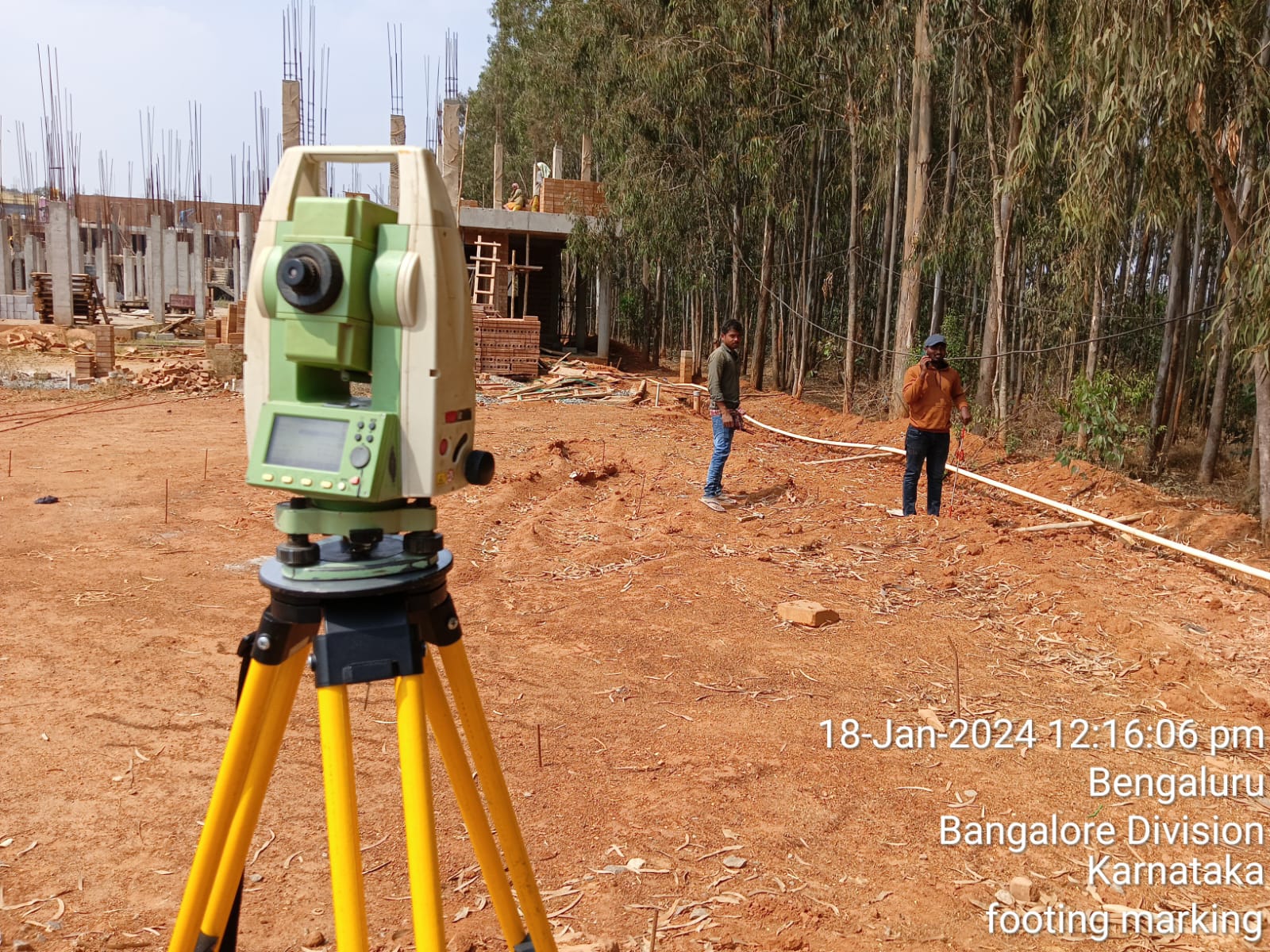 FOOTING MARKING SURVEYORS IN BANGALORE DIVISION, KARNATAKA