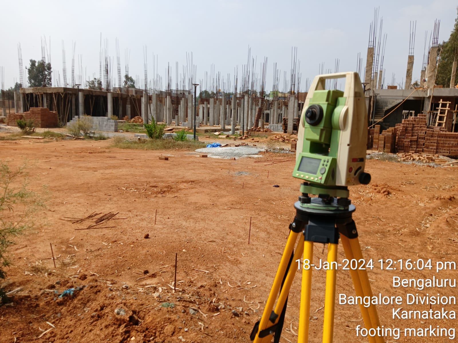 FOOTING MARKING SURVEYORS IN BANGALORE DIVISION, KARNATAKA