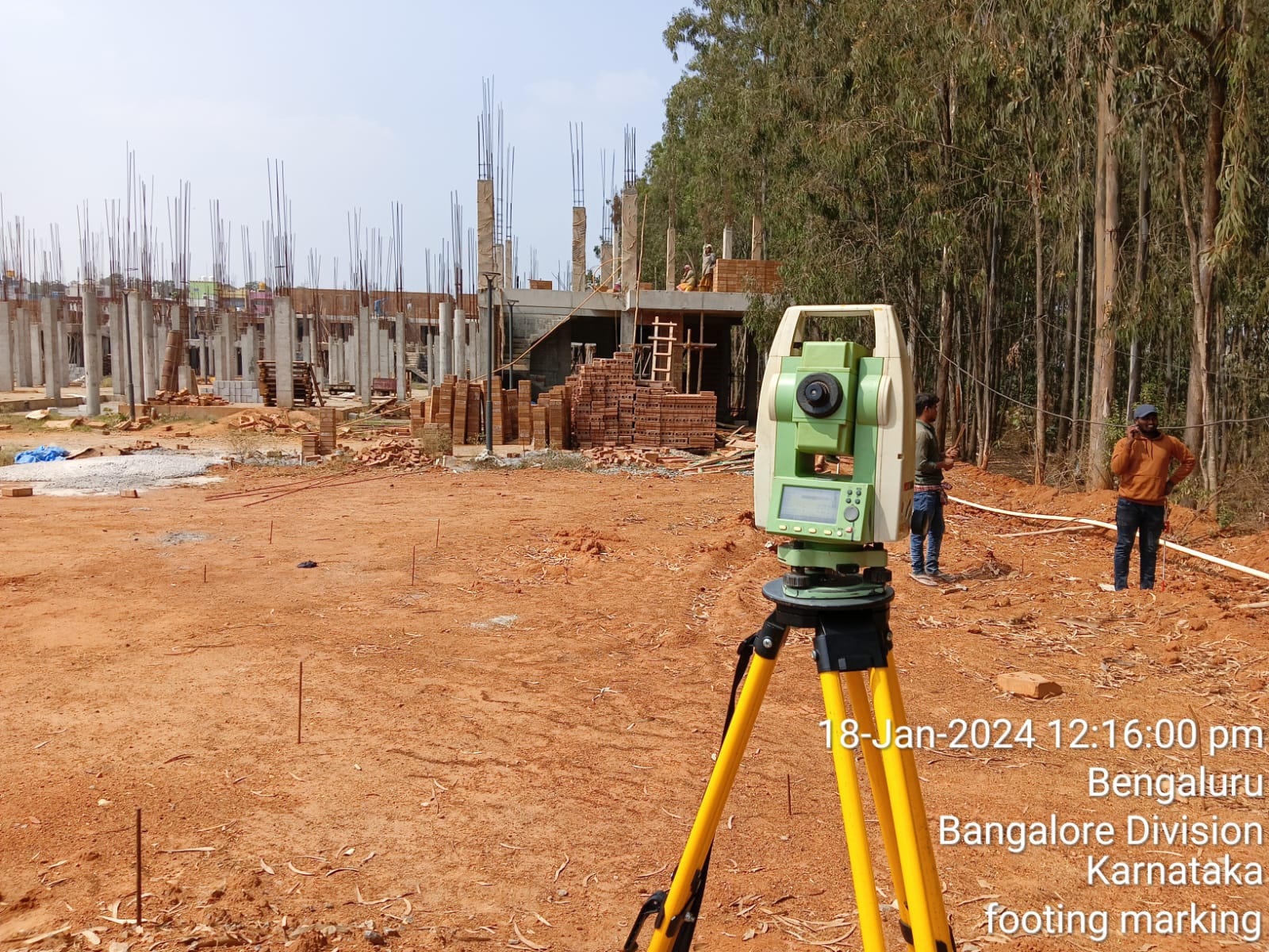 FOOTING MARKING SURVEYORS IN BANGALORE DIVISION, KARNATAKA